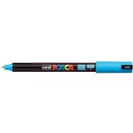 Uni Posca PC-1MR 0,7 mm světle modrá ultra tenký hrot – Zboží Živě