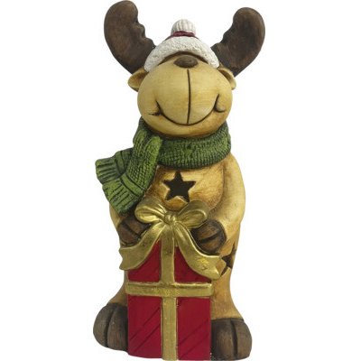 Dekorativní figurka Lafiora sob 16,5 x 15 x 32,5 cm – Hledejceny.cz
