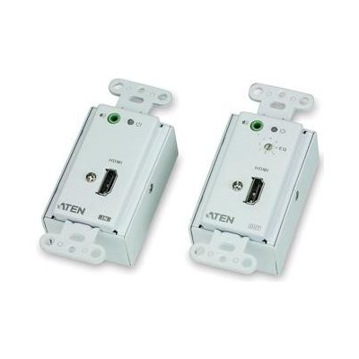 Aten VE-806 HDMI Extender do 60m, po Cat5 kabelu, montáž na stěnu – Hledejceny.cz