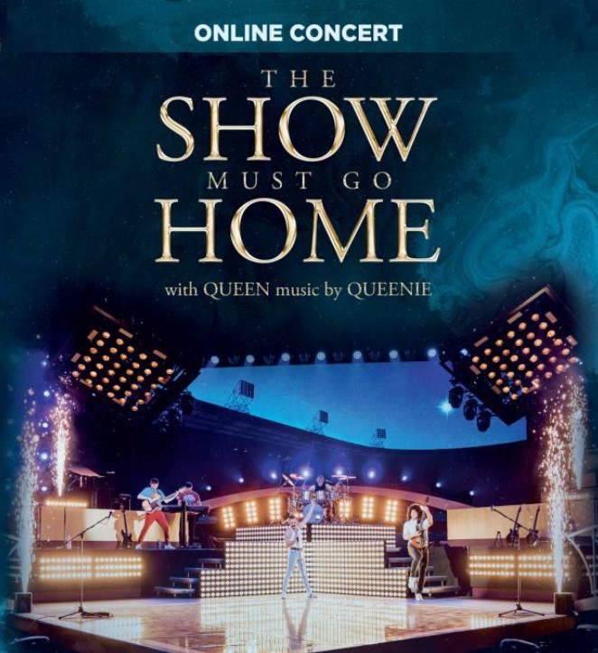 Queenie : The Show Must Go Home By DVD