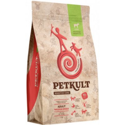 Petkult Dog Medium Adult Lamb/Rice 12kg