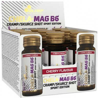 Olimp Labs Chela Mag B6+D3 Forte shot třešeň 25 ml – Hledejceny.cz