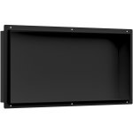 CERANO - Zápustná polička/nika do obkladu - černá matná - 60x30x10 cm – Zboží Dáma