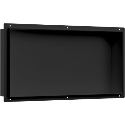 CERANO - Zápustná polička/nika do obkladu - černá matná - 60x30x10 cm – Zboží Dáma