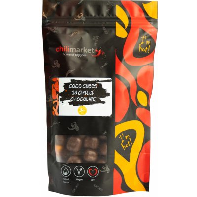 ChilliMarket Kokos v pálivé čokoládě 175 g – Sleviste.cz