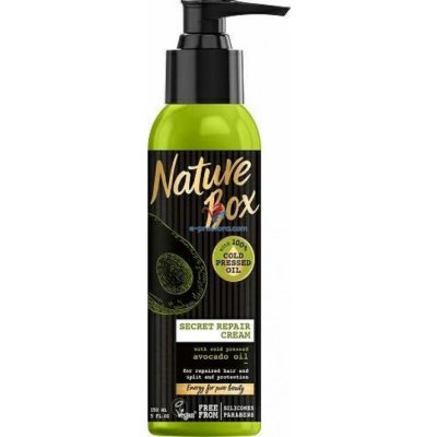 Nature Box regenerační krém na vlasy Avocado Oil 150 ml – Zbozi.Blesk.cz