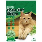 Smarty Tofu Cat Litter Green Tea stelivo pro kočky Podestýlka 6 l – Hledejceny.cz