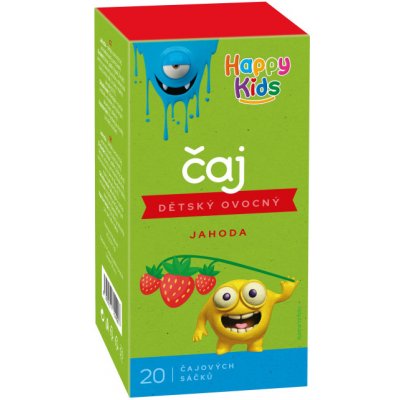 Happy Kids ovocný čaj jahoda 20 x 2 g – Zboží Mobilmania