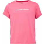 Under Armour TECH WORDMARK GRAPHIC Dívčí tričko růžová – Zbozi.Blesk.cz