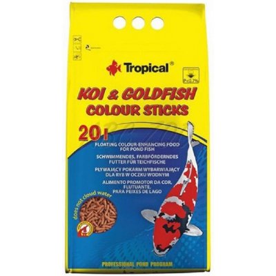 Tropical Pond Koi-Goldfish Colour sticks 20 l