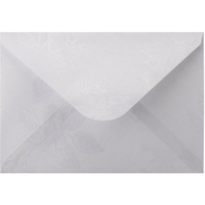 Obálka C6 metalická s ražbou Bílá – Zboží Živě