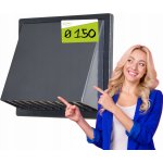 AirRoxy PVSc 150 170x170 mm grafit černá – Zboží Mobilmania