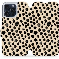 Mobiwear - Apple iPhone 15 Pro Max - VA50S Černé puntíky