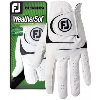 FootJoy WeatherSof Mens Golf Glove Pravá bílá XL 2018