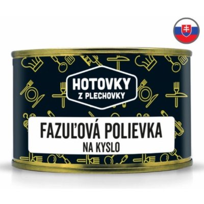 Hotovky z plechovky Fazolová polévka na kyselo 400 g – Zboží Dáma
