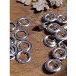 Průchodky s podložkou vnitřní Ø7 mm / vnější Ø13 mm balení 5 ks, barva nikl – Hledejceny.cz