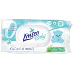 Linteo Baby Ubrousky vlhčené dětské aloe vera 80 ks – Hledejceny.cz