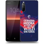Picasee silikonové Sony Xperia 10 II - FC Viktoria Plzeň E černé – Zboží Mobilmania