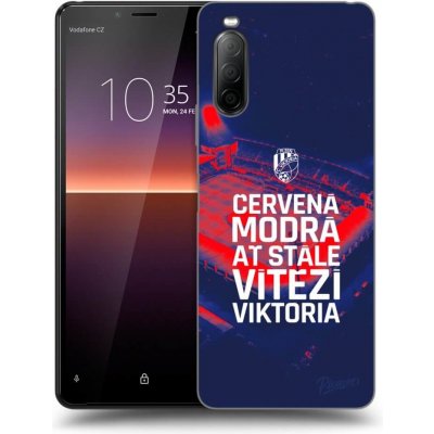 Picasee silikonové Sony Xperia 10 II - FC Viktoria Plzeň E černé