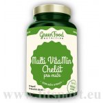 GreenFood Multi VitaMin Chelát pro muže 90 kapslí – Zboží Mobilmania