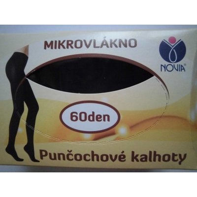 Novia D30 Punčochové kalhoty mikrovlákno černé – Zboží Dáma