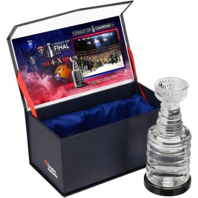 Fanatics Skleněný minipohár Florida Panthers 2024 Stanley Cup Champions Crystal Cup – Zboží Mobilmania