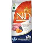 N&D Pumpkin Dog Adult Medium & Maxi Grain Free Lamb & Blueberry 12 kg – Zboží Mobilmania