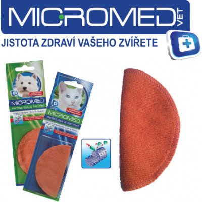 Micromed Oční/ušní utěrka s ionty stříbra kočka – Zboží Mobilmania