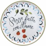 Tognana Pizzový keramický talíř Fatta pizza 33 cm – Zboží Dáma