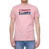 Pánské Tričko Tommy Jeans pánské růžové tričko TH9