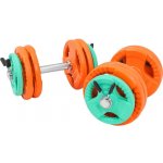 Gorilla Sports sada činek s hvězdicovým zámkem, 30 kg – Zboží Dáma