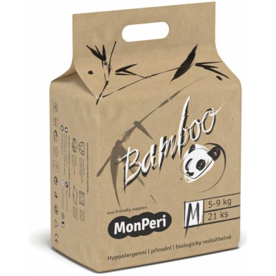 MonPeri Bamboo M 5-9 kg EKO 3 21 ks – Sleviste.cz