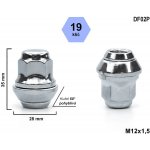 Kolová matice M12x1,5 kužel, pohyblivá, klíč 19, uzavřená, DF02P-MW, výška 35 mm | Zboží Auto