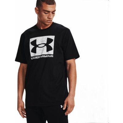 Under Armour Pánské triko UA ABC CAMO BOXED LOGO SS černé – Zboží Mobilmania
