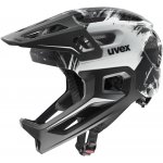 Uvex REACT JR FULLFACE BLACK WHITE MATT 2026 – Zboží Mobilmania