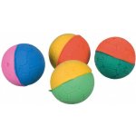 TRIXIE Míčky mechová guma různobarevné 4,3 cm 4ks – Zboží Dáma