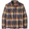 Pánská Košile Patagonia M's Fjord flannel shirt šedá/hnědá