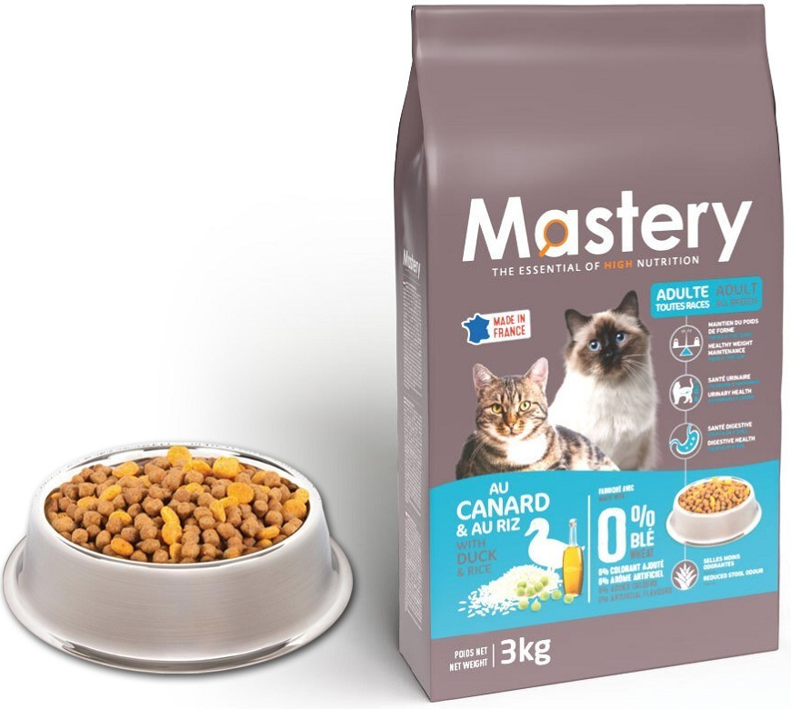 Mastery Cat Adult with Duck 3 kg