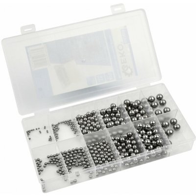 Sada ocelových kuliček do ložisek GEKO , 470ks G03605 | Zboží Auto