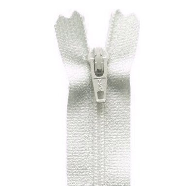 YKK zip spirálový nedělitelný, bílý slonová kost - 18 cm – Hledejceny.cz