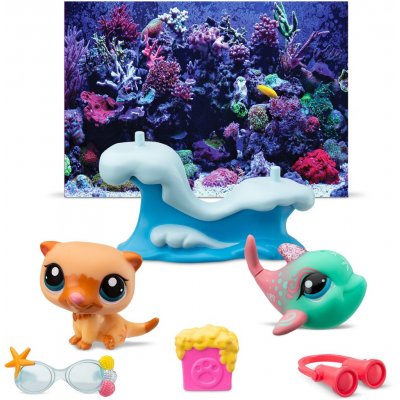 TM Toys Littlest Pet Shop Set Petfluenceři Vydra a Delfín – Zbozi.Blesk.cz