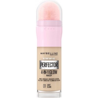 Maybelline New York Instant Perfector 4-in-1 Glow 01 Light rozjasňující make-up 20 ml – Zboží Mobilmania