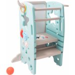 Aga4Kids Učicí věž DS4201 Světle modrá – Hledejceny.cz