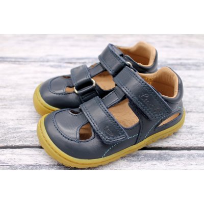 Lurchi kožené letní boty sandále Nando Nappa navy – Zboží Mobilmania