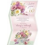 ARGUS Přání k 60. narozeninám 15-7081c60 – Zboží Dáma