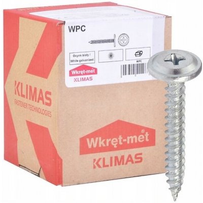 Vruty do dřeva Klimas Wkręt-Met WPC 4,2x25 mm 500 ks – Hledejceny.cz