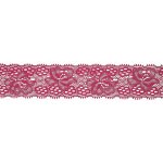 Elastická krajka, 30mm - fuchsiová – Sleviste.cz