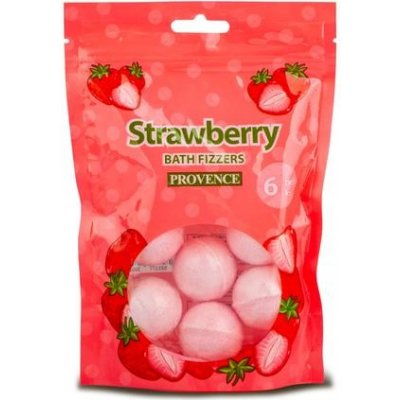 Provence šumivá bomba do koupele jahoda 6x20 g – Zboží Dáma