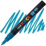 Uni Posca 3ML 0,9 1,3 mm třpytivý světle modrý – Zboží Mobilmania