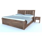 Postelia GITA s úložným prostorem Buk – Zboží Mobilmania